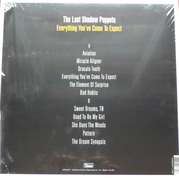 The Last Shadow Puppets ~ Everything You've Come To Expect (Vinyl) - Djungel & Jazz