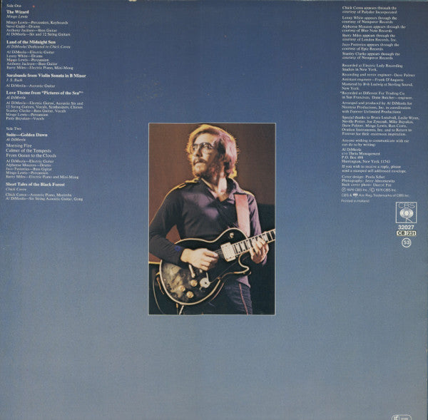 Al Di Meola ~ Land Of The Midnight Sun (Vinyl) - Djungel & Jazz