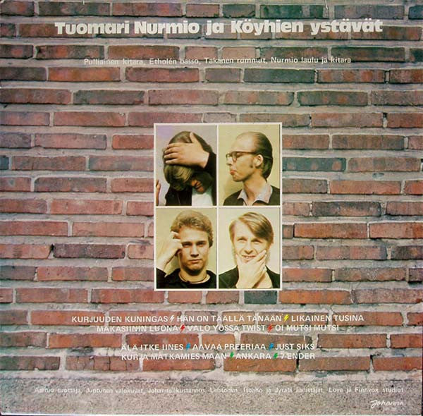 Tuomari Nurmio Ja Köyhien Ystävät : Kohdusta Hautaan (LP, Album, Mat)