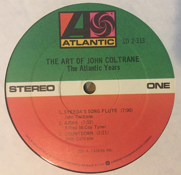 John Coltrane ~ The Art Of John Coltrane / The Atlantic Years (Vinyl) - Djungel & Jazz