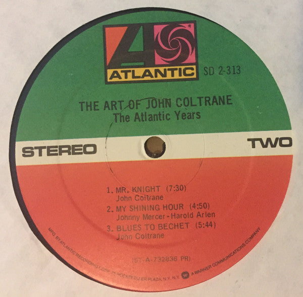 John Coltrane ~ The Art Of John Coltrane / The Atlantic Years (Vinyl) - Djungel & Jazz