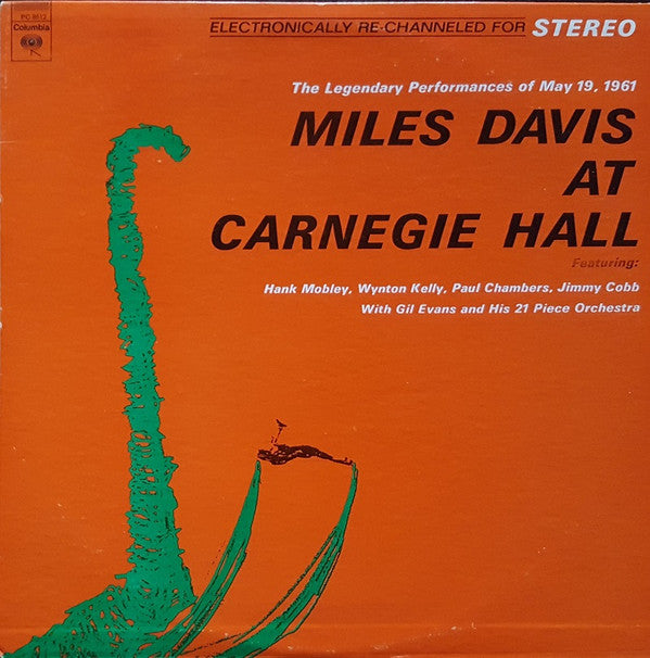 Miles Davis : Miles Davis At Carnegie Hall (LP, Album, RE)