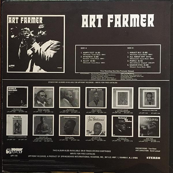 Art Farmer ~ Art Farmer (Vinyl) - Djungel & Jazz