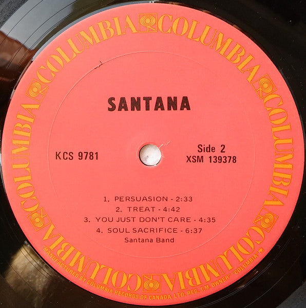 Santana ~ Santana (Vinyl) - Djungel & Jazz