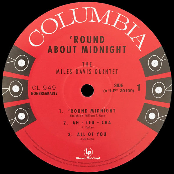 Miles Davis ~ 'Round About Midnight (Vinyl) - Djungel & Jazz