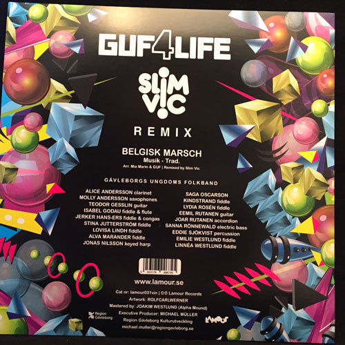 GUF ~ GUF4LIFE (Slim Vic Remix) (Vinyl) - Djungel & Jazz