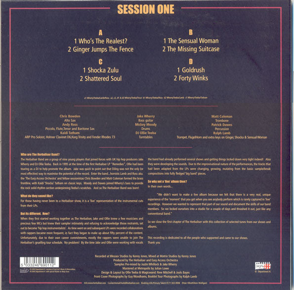 The Herbaliser Band : Session One (2x10", Album)