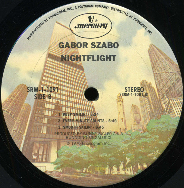 Gabor Szabo ~ Nightflight (Vinyl) - Djungel & Jazz