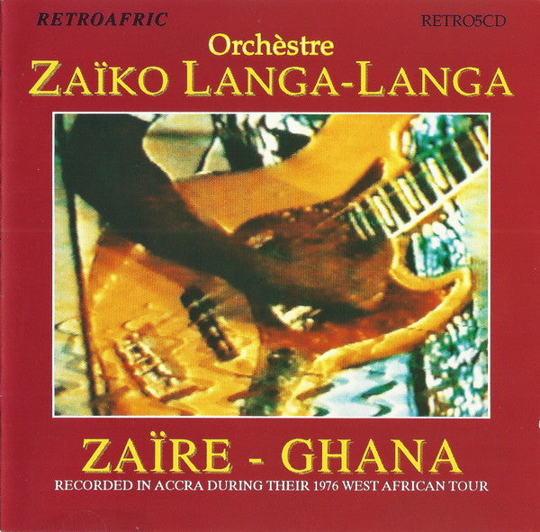 Orchèstre Zaïko Langa-Langa ~ Zaïre-Ghana (Vinyl) - Djungel & Jazz