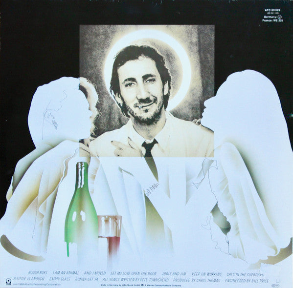 Pete Townshend ~ Empty Glass (Vinyl) - Djungel & Jazz