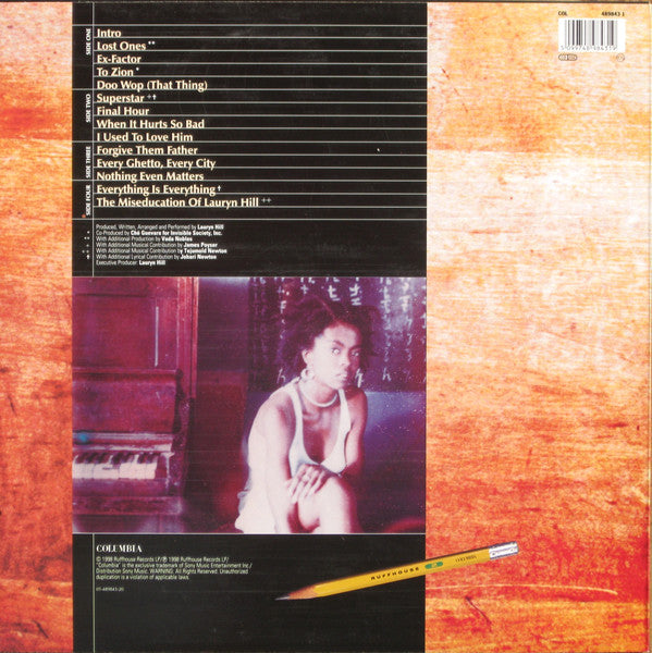 Lauryn Hill : The Miseducation Of Lauryn Hill (2xLP, Album)