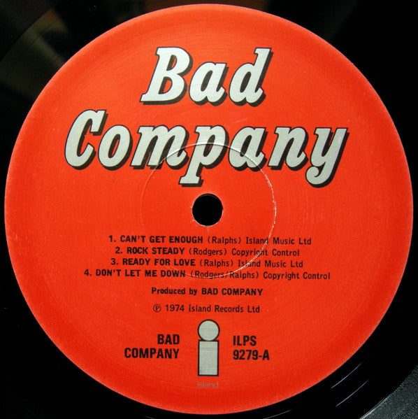 Bad Company  ~ Bad Co (Vinyl) - Djungel & Jazz