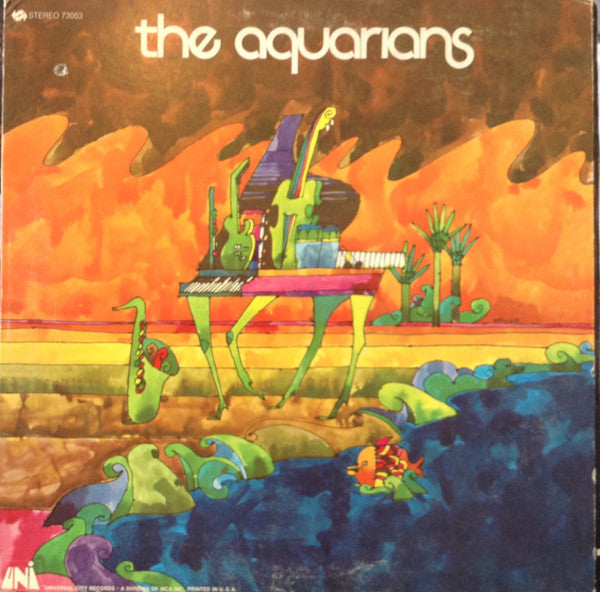The Aquarians : Jungle Grass (LP, Album, Mon)
