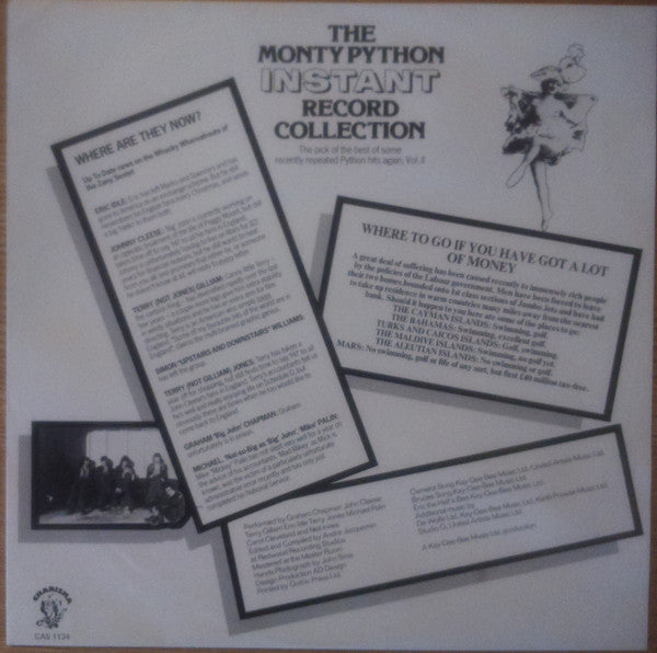 Monty Python ~ The Monty Python Instant Record Collection (Vinyl) - Djungel & Jazz
