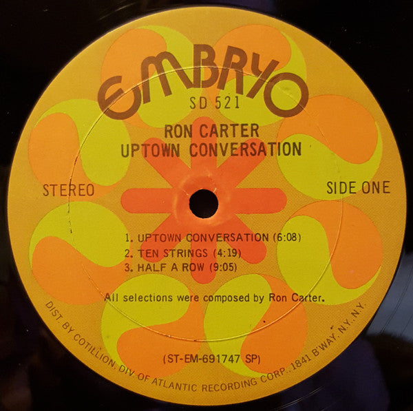 Ron Carter ~ Uptown Conversation (Vinyl) - Djungel & Jazz