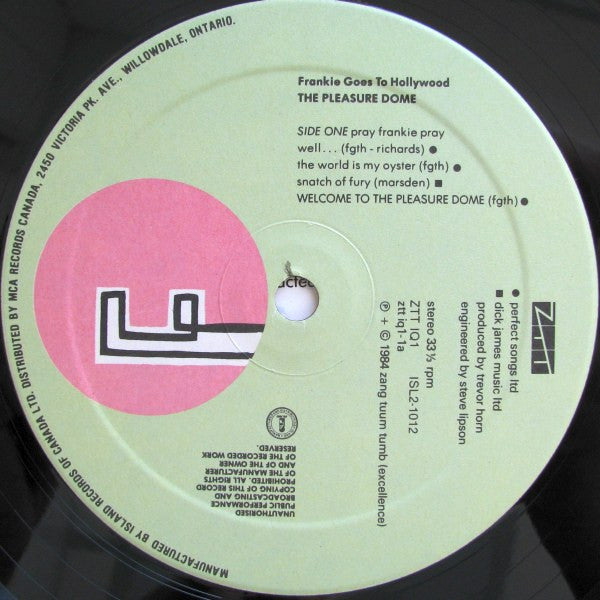 Frankie Goes To Hollywood ~ Welcome To The Pleasuredome (Vinyl) - Djungel & Jazz
