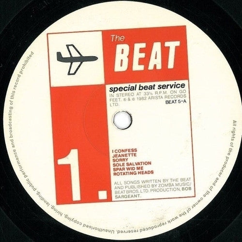 The Beat  ~ Special Beat Service (Vinyl) - Djungel & Jazz