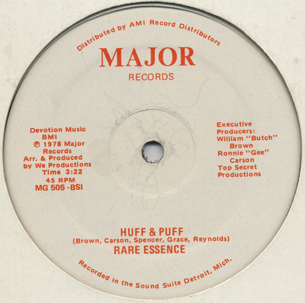 Rare Essence (2) : Disco Fever / Huff & Puff (12")