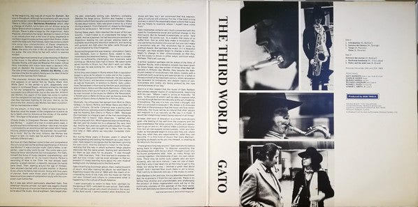 Gato Barbieri ~ The Third World (Vinyl) - Djungel & Jazz