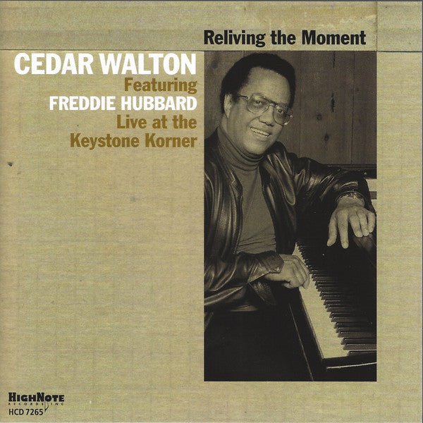 Cedar Walton Featuring Freddie Hubbard ~ Reliving The Moment - Live At The Keystone Korner (Vinyl) - Djungel & Jazz