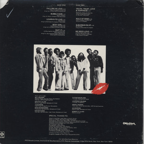 The 9th Creation : Falling In Love (LP, Album, RE)
