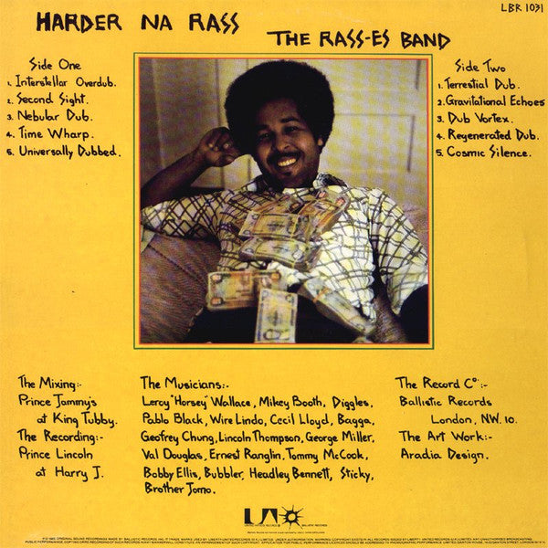 The Royal Rasses : Harder Na Rass (LP, Album)