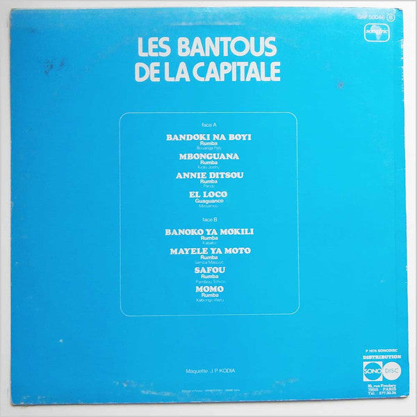 Les Bantous De La Capitale ~ Les Bantous De La Capitale (Vinyl) - Djungel & Jazz