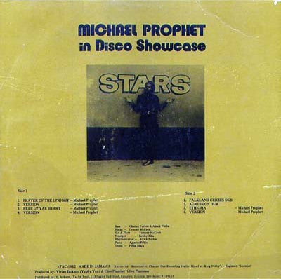 Michael Prophet : Stars In Disco Showcase (LP)