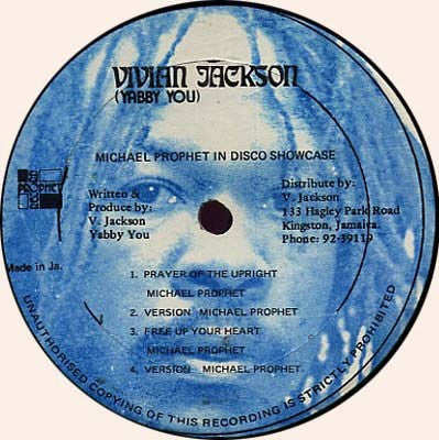 Michael Prophet : Stars In Disco Showcase (LP)