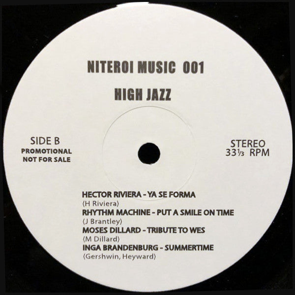 Various : High Jazz Vol.1 (LP, Comp, Unofficial)