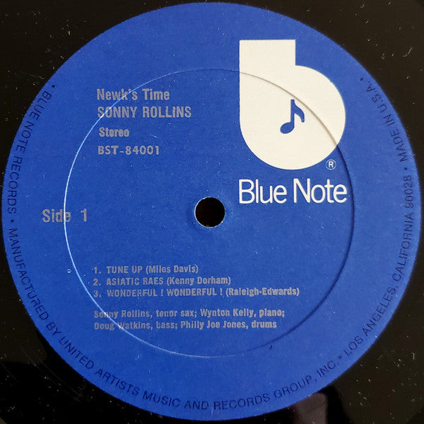 Sonny Rollins ~ Newk's Time (Vinyl) - Djungel & Jazz