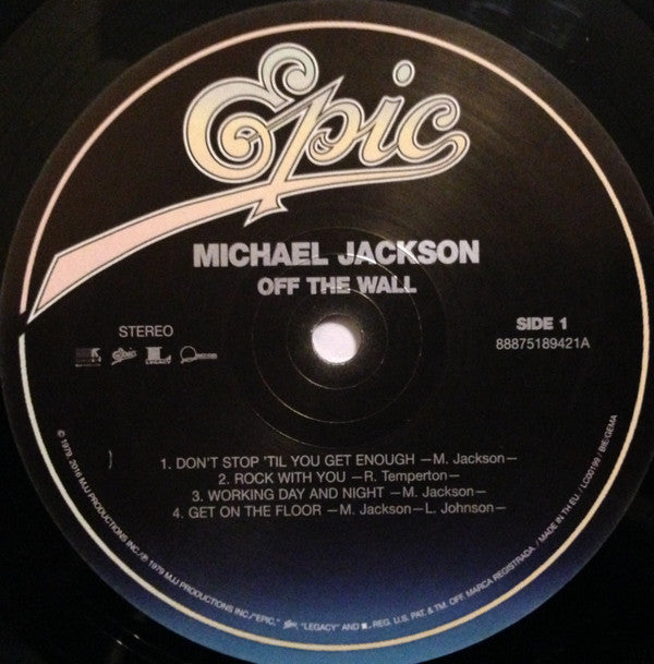 Michael Jackson ~ Off The Wall (Vinyl) - Djungel & Jazz