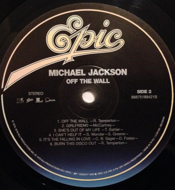 Michael Jackson ~ Off The Wall (Vinyl) - Djungel & Jazz