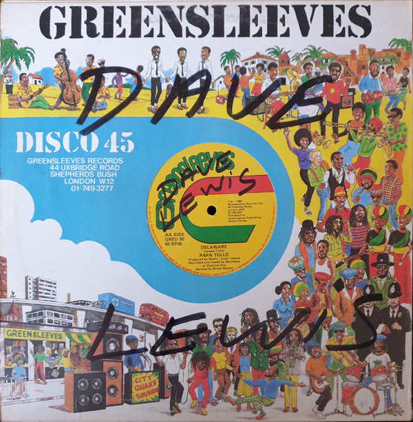 Barrington Levy / Papa Tullo ~ Tomorrow Is Another Day / Delaware (Vinyl) - Djungel & Jazz