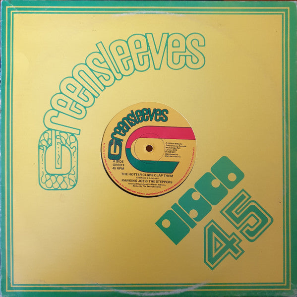 Ranking Joe & The Steppers (2) : The Hotter Claps Clap Them (12")