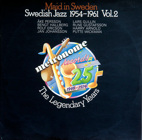 Various ~ Maid In Sweden - Swedish Jazz 1954-1961 Vol. 2 (Vinyl) - Djungel & Jazz