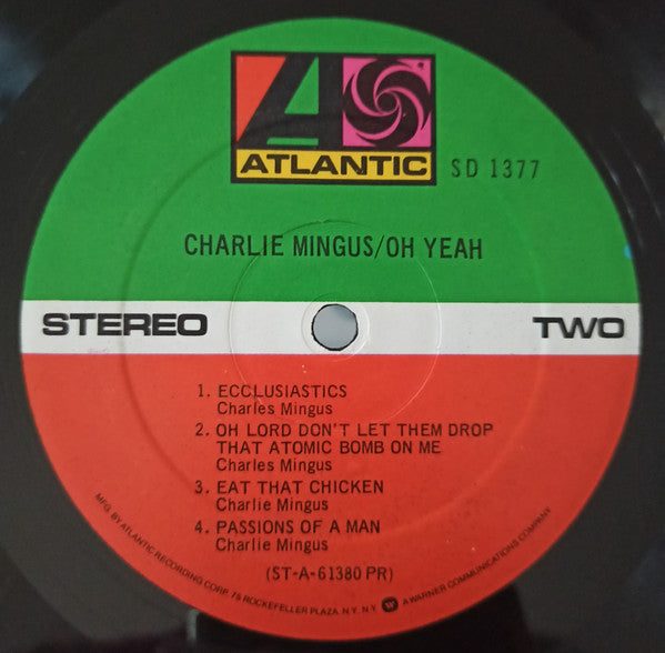 Mingus ~ Oh Yeah (Vinyl) - Djungel & Jazz