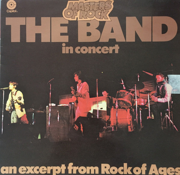 The Band ~ The Band In Concert - An Excerpt From Rock Of Ages (Vinyl) - Djungel & Jazz