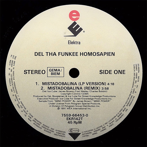 Del Tha Funkee Homosapien ~ Mistadobalina (Vinyl) - Djungel & Jazz