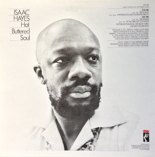 Isaac Hayes ~ Hot Buttered Soul (Vinyl) - Djungel & Jazz