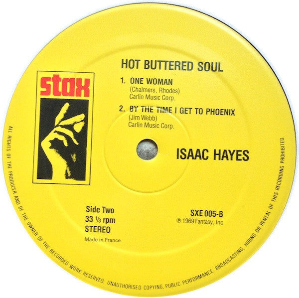 Isaac Hayes ~ Hot Buttered Soul (Vinyl) - Djungel & Jazz