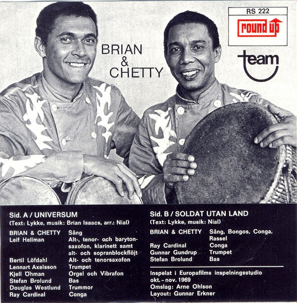 Brian & Chetty ~ Universum (Vinyl) - Djungel & Jazz