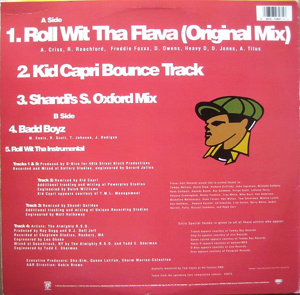 The Flavor Unit MCs ~ Roll Wit Tha Flava (Vinyl) - Djungel & Jazz