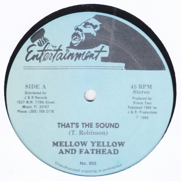 Mellow Yellow And Fathead (2) : That's The Sound (12")
