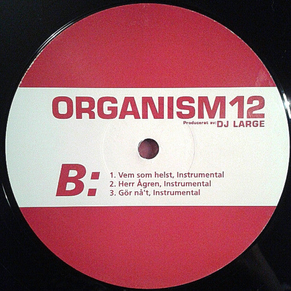 Organism 12 ~ Vem Som Helst (Vinyl) - Djungel & Jazz