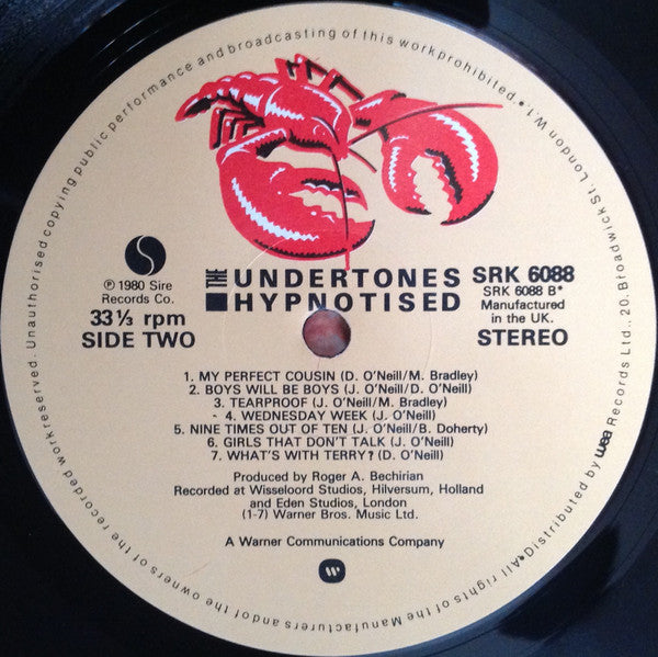 The Undertones ~ Hypnotised (Vinyl) - Djungel & Jazz