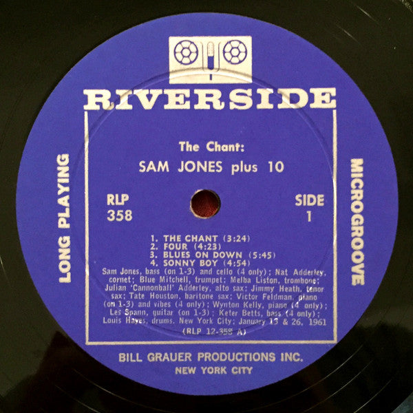 Sam Jones Plus 10 ~ The Chant (Vinyl) - Djungel & Jazz