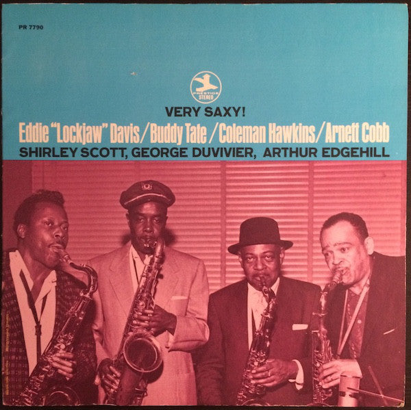 Eddie "Lockjaw" Davis / Buddy Tate / Coleman Hawkins / Arnett Cobb ~ Very Saxy! (Vinyl) - Djungel & Jazz