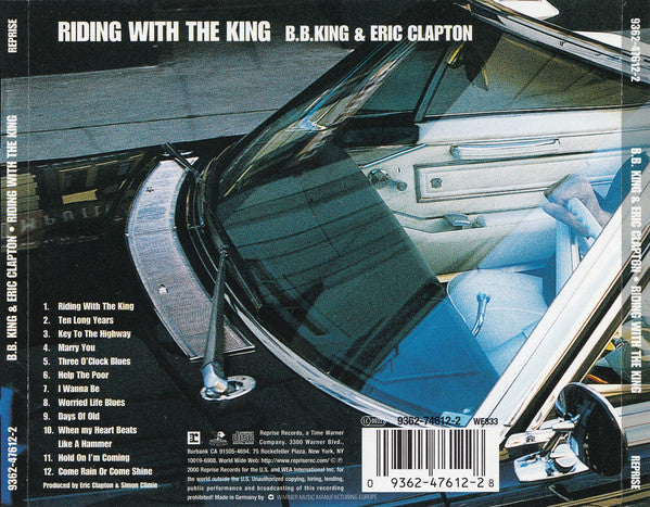 B.B. King & Eric Clapton ~ Riding With The King (Vinyl) - Djungel & Jazz