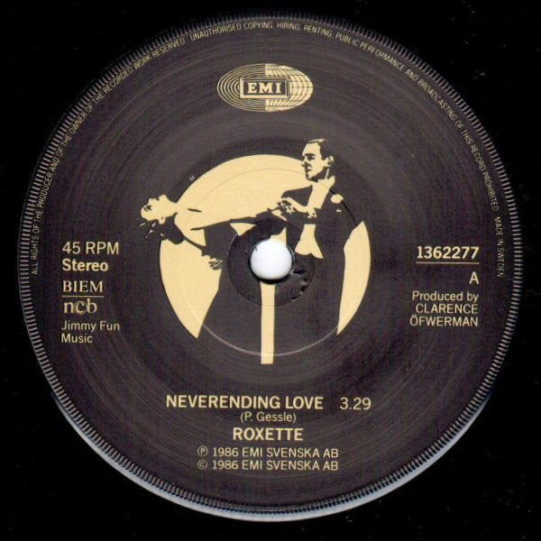 Roxette ~ Never Ending Love (Vinyl) - Djungel & Jazz